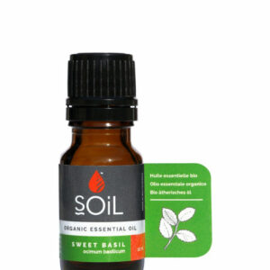 Organic Basil Essential Oil (Ocimum Basilicum) 10ml