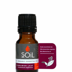 Organic Cinnamon Leaf Essential Oil (Cinnamoumm Zeylanicum) 10ml